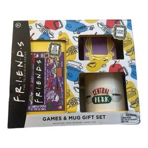 Friends TV Show Games & Mug Gift Set Central Perk‎ Puzzle Playing Cards